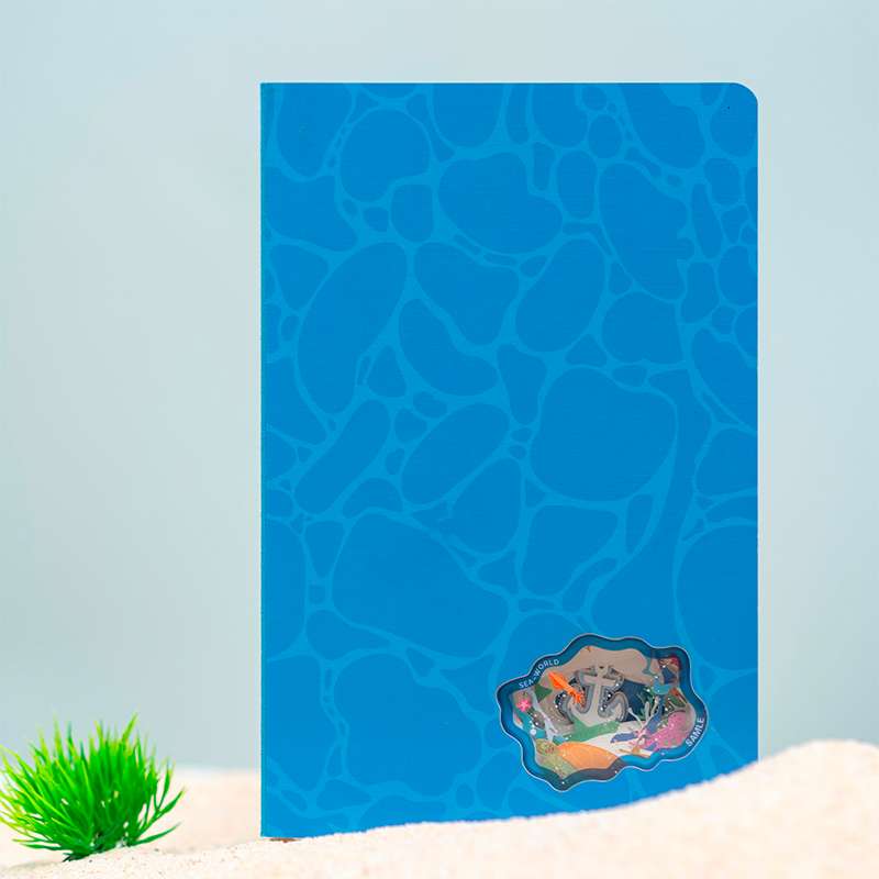 Underwater World 3D Engraved Notebook