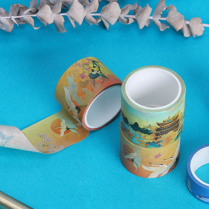 City View Printed Sticky Tape