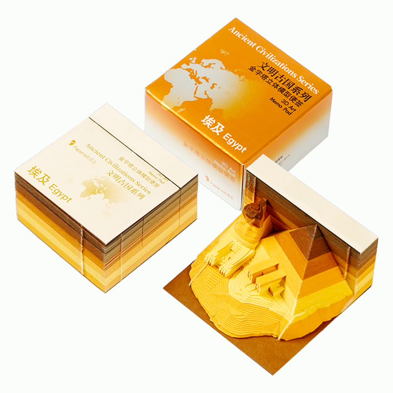 Mini Creative Memo Pad - Pyramid